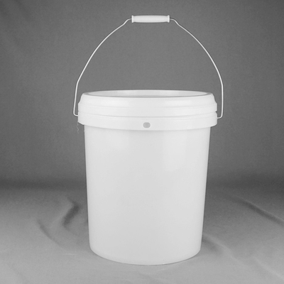 18L a adapté le seau aux besoins du client en plastique de peinture de couleur pour la poudre chimique