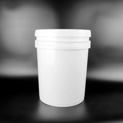 Commodité de la poignée de coupure sur le couvercle 5 gallons de seaux en plastique 15,5 pouces