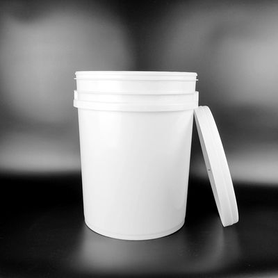 Commodité de la poignée de coupure sur le couvercle 5 gallons de seaux en plastique 15,5 pouces