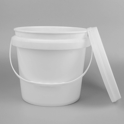 rond chimique de seau de polypropylène de 5L pp petit avec des poignées