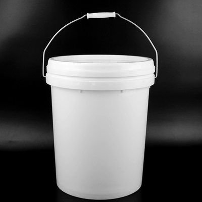 Certification ISO9001 seau de lubrifiant de 20 litres avec le couvercle de bec