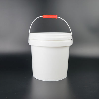 Catégorie comestible Pail Bucket White Round de plastique 3 litres