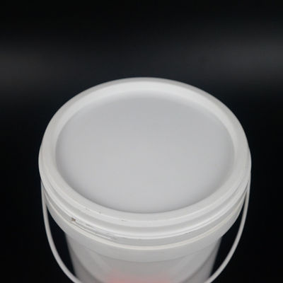 Catégorie comestible Pail Bucket White Round de plastique 3 litres