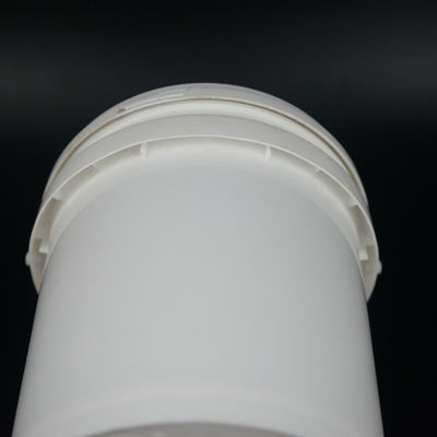 Catégorie comestible Pail Bucket White Round de plastique 3 litres