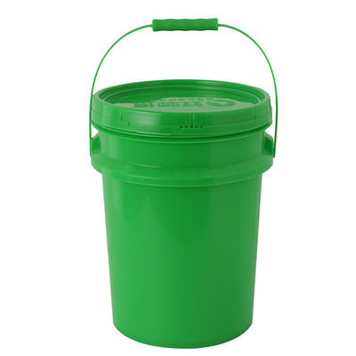 Seau en plastique de peinture de 2,5 gallons imprimé sur mesure